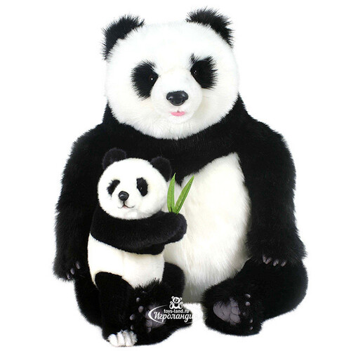 Мягкая игрушка Панда с детенышем 75 см Hansa Creation