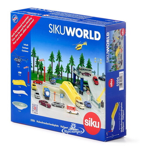 Игровой набор Siku World Вертолётная станция SIKU