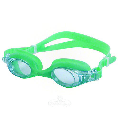 Очки для плавания Pro Team зеленые, 3-8 лет INTEX