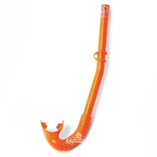Трубка для плавания Hi-Flow Play оранжевая, 3-10 лет INTEX