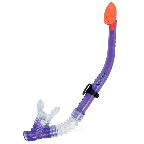 Трубка для плавания Easy Flow Sport фиолетовая, 8+ INTEX