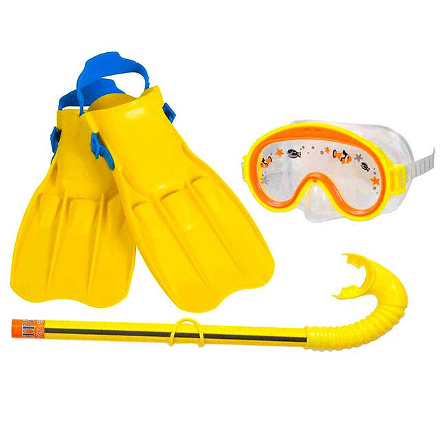 Набор для подводного плавания Морское исследование, 3-8 лет INTEX