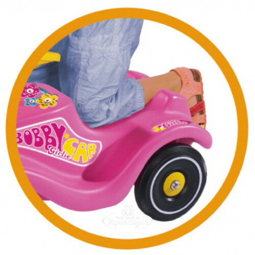 Машинка-каталка Bobby Car - Classic Girlie, 58*30*38 см BIG
