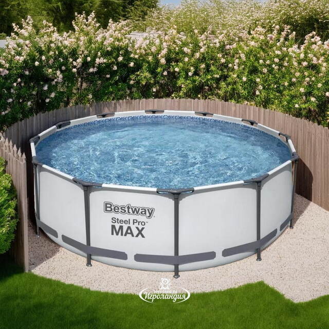 Каркасный бассейн Bestway Steel Pro Max 366*100 см, фильтр-насос Bestway