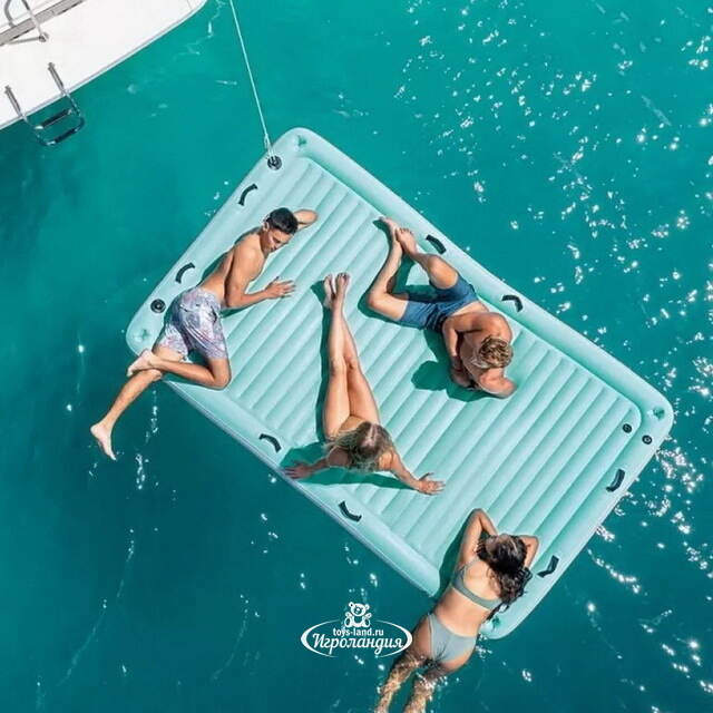 Большой матрас для плавания Water Lounge 310*183 см INTEX