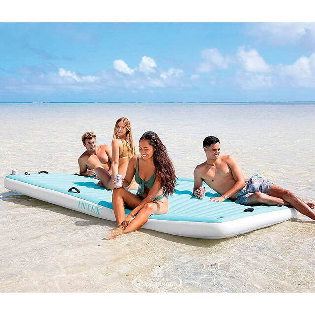Большой матрас для плавания Water Lounge 310*183 см INTEX
