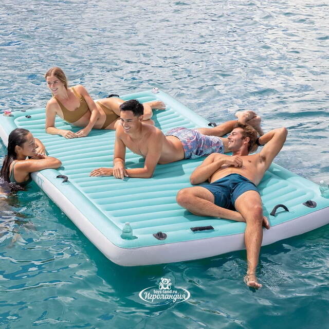 Большой матрас для плавания Water Lounge 310*183 см INTEX