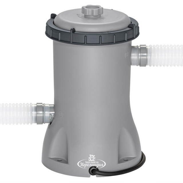Круглый каркасный бассейн 56418 Bestway Steel Pro Max 366*100 см, фильтр-насос, лестница Bestway