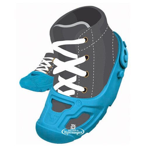Защита для детской обуви р 21-27 синяя BIG
