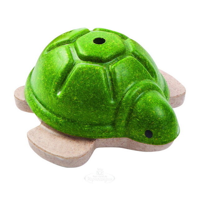 Игрушки для ванной Морская Жизнь, 4 шт, дерево Plan Toys (План Тойс)