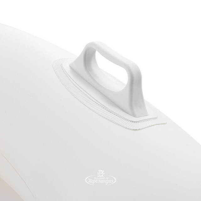 Надувное кресло для плавания с сетчатым дном 114*107 см белое INTEX (Интекс)