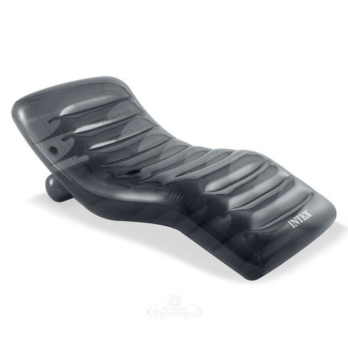 Надувное кресло-шезлонг Cool Grey Lounge 191*99 см INTEX