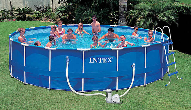 Каркасный бассейн INTEX 549х122, с аксессуарами