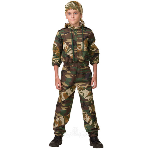 Детская военная форма Спецназ, рост 110 см Батик