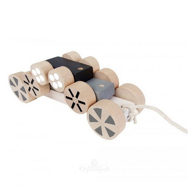 Деревянная каталка Колеса 22 см Plan Toys (План Тойс)