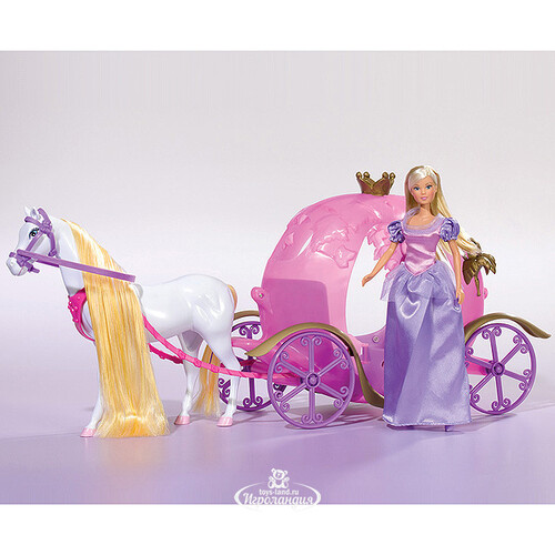 Кукла Штеффи и ее сказочная карета 29 см Simba