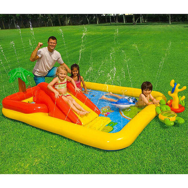 Игровой бассейн Аквапарк 254*196*79 см, клапан INTEX (Интекс)