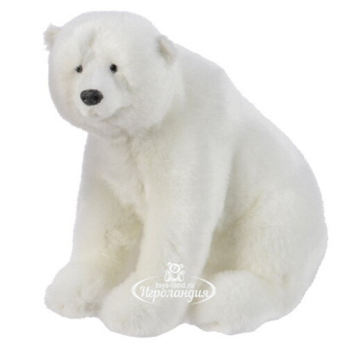 Декоративная фигурка Белый Медведь Шон 16 см Kaemingk
