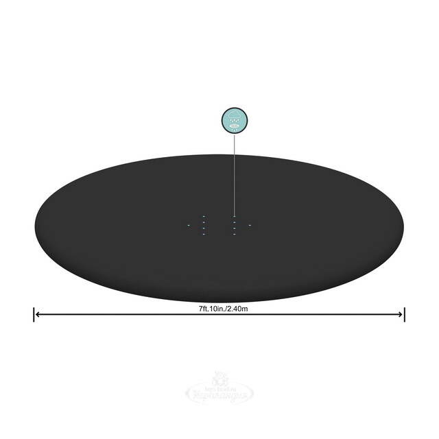Тент Bestway для надувных бассейнов 244 см Bestway