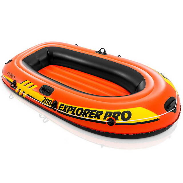 Надувная лодка Explorer Pro-200 196*102*33 см INTEX