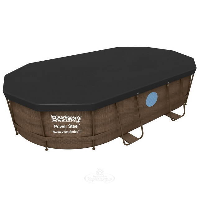 Тент для овальных каркасных бассейнов Bestway 427*250 см Bestway