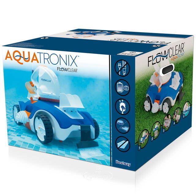 Беспроводной робот-пылесос для бассейна Aquatronix Bestway