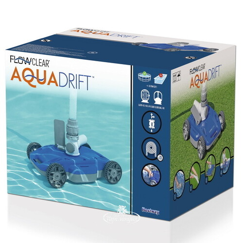 Автоматический пылесос для бассейна Bestway AquaDrift Bestway