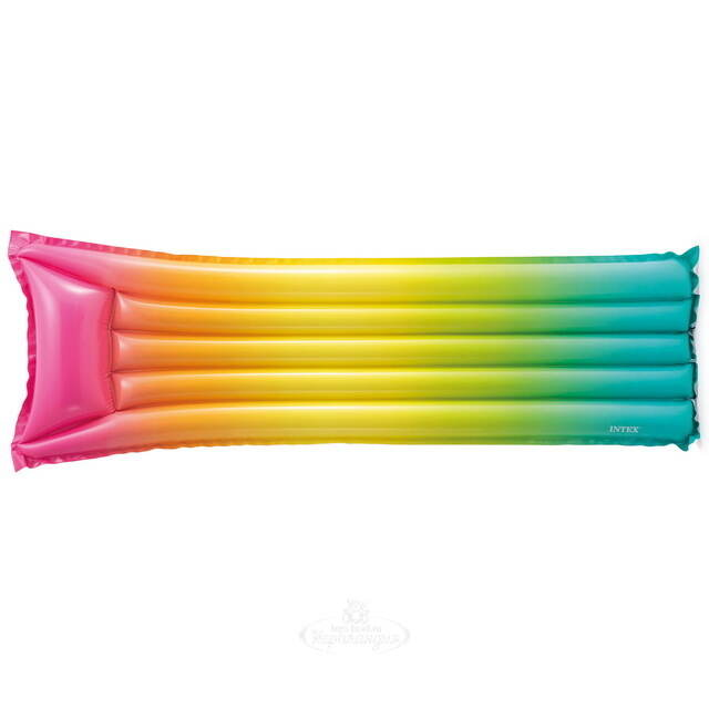 Надувной матрас для плавания Rainbow Style 170*53 см INTEX