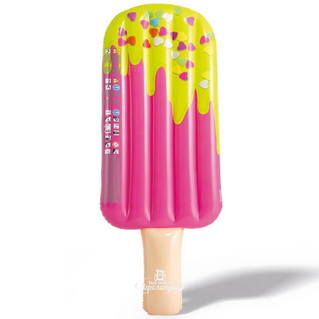 Надувной матрас-плот Sprinkle Popsicle 183*66 см INTEX