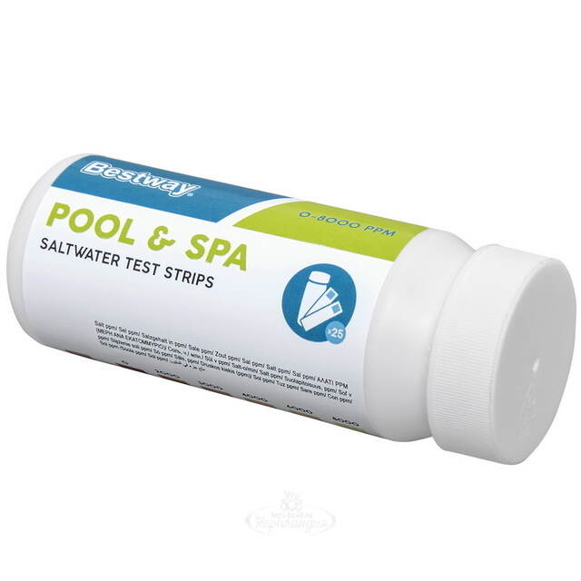 Тест-полоски для воды Pool & Spa 25 шт Bestway