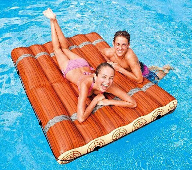 Надувной матрас Плот 171*140 см INTEX