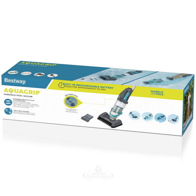 Ручной вакуумный пылесос для бассейна 58946 Bestway AquaGrip(Бествей АкваГрип) Bestway (Бествей)