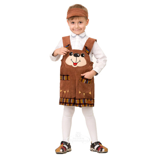 Карнавальный костюм Медвежонок Топтыжкин, рост 98 см Батик