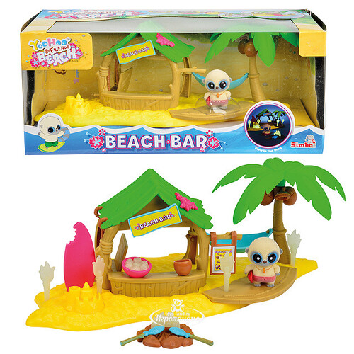 Игровой набор Пляж с фигуркой Юху YooHoo&Friends Simba