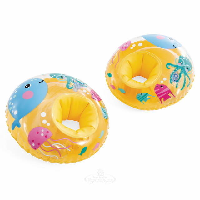 Нарукавники Морские Друзья 27*25 см, 3-6 лет INTEX (Интекс)