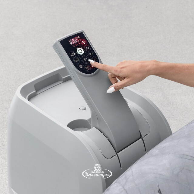 Надувной спа-бассейн 230*71 см 6001Q Bestway San Francisco Smart HydroJet Pro (Бествэй Сан Франциско Смарт Гидроджет Про), теплосберегающий тент Bestway (Бествей)