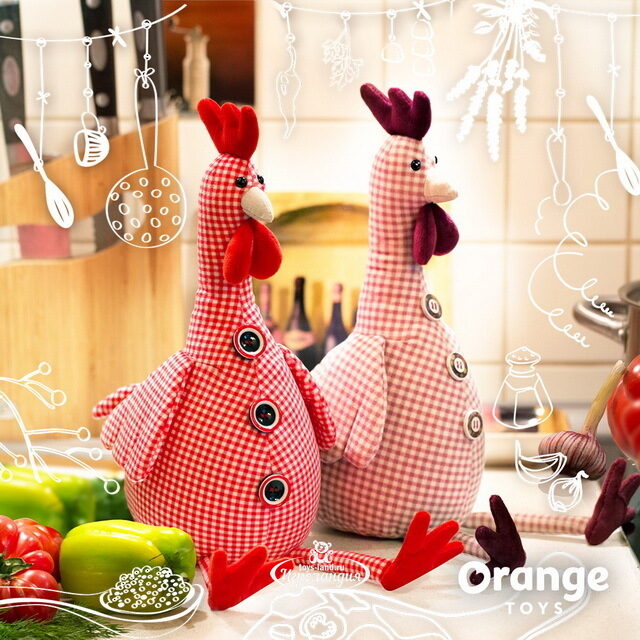 Мягкая игрушка Петушок Том 35 см Orange Toys (Орандж Тойс)