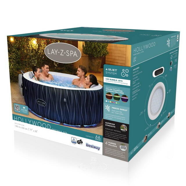 Набор комплектующих для надувного джакузи 60059 Bestway Lay-Z-Spa: Hollywood 196*66 см Bestway