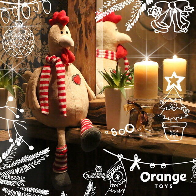 Мягкая игрушка Петушок Гриша 30 см Orange Toys (Орандж Тойс)