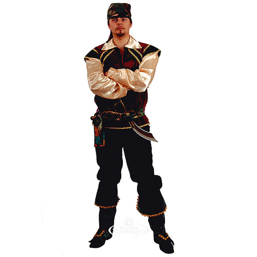 Карнавальный костюм для взрослых Корсар, 50 размер Батик