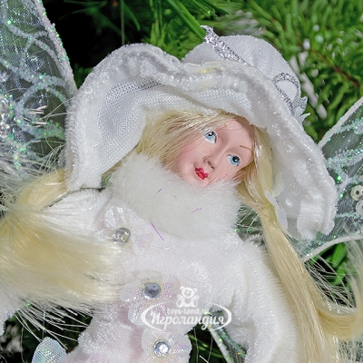 Кукла на елку Зимняя фея Аннализа 22 см, подвеска Eggl