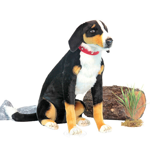 Мягкая игрушка Собака Аппенцеллер сидящий 66 см Hansa Creation