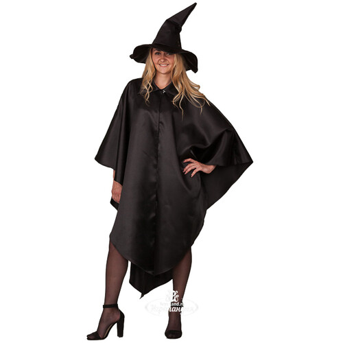 Взрослый карнавальный костюм Ведьма, 48-50 размер Батик