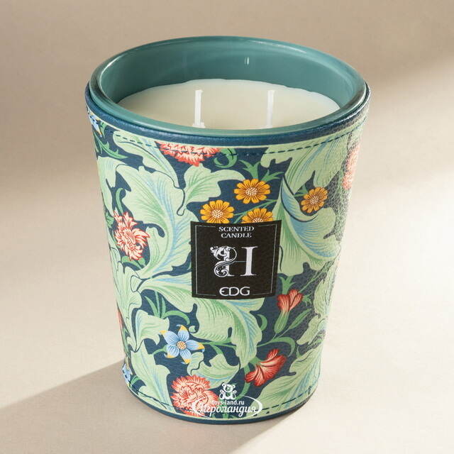 Ароматическая свеча в стакане The Heritage: Цитрус и Вербена 12 см, 40 часов горения EDG