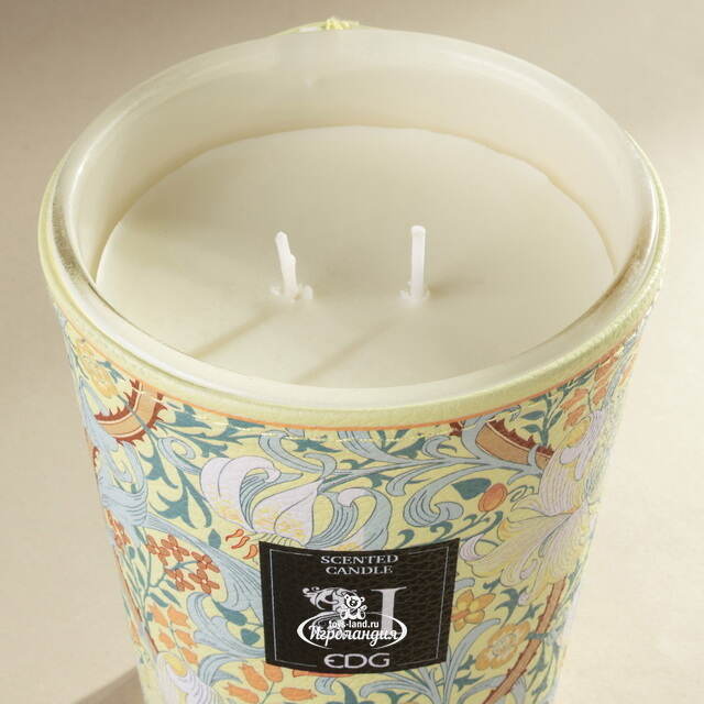 Ароматическая свеча в стакане The Heritage: Луговые Травы 12 см, 40 часов горения EDG