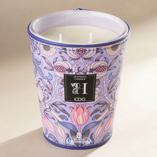 Ароматическая свеча в стакане The Heritage: Нежная Гардения 12 см, 40 часов горения EDG