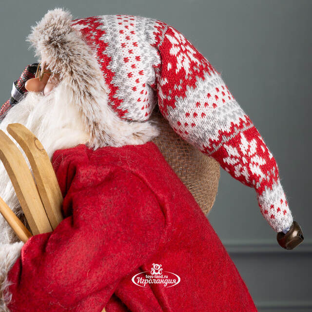 Фигура под елку Санта из сказочного Тронхейма 45 см Kaemingk