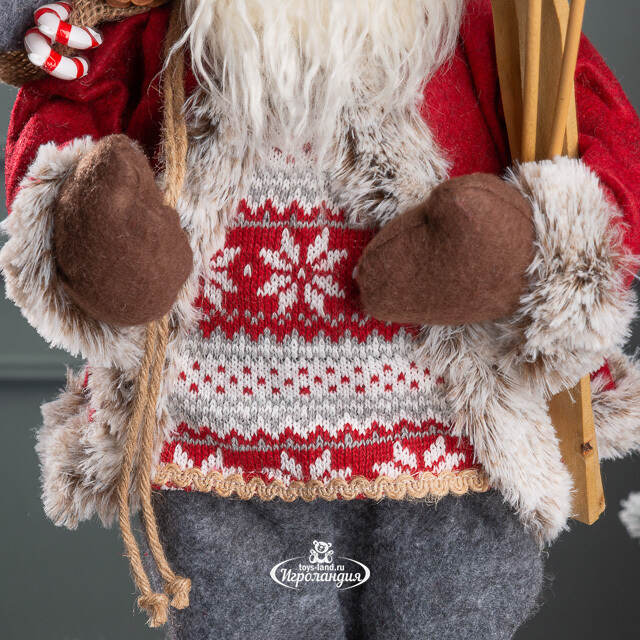 Фигура под елку Санта из сказочного Тронхейма 45 см Kaemingk