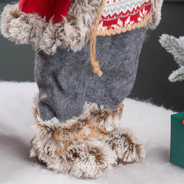 Фигура под елку Санта из сказочного Тронхейма 45 см Kaemingk