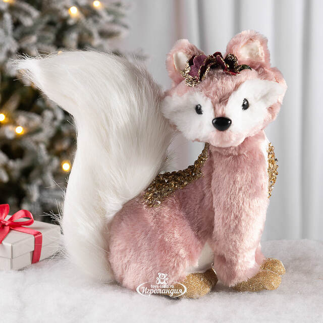 Декоративная фигура Лисичка Мэри-Джейн - Fluffy Princess 27 см Kaemingk